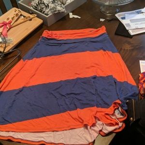 Azure skirt/tube top dress